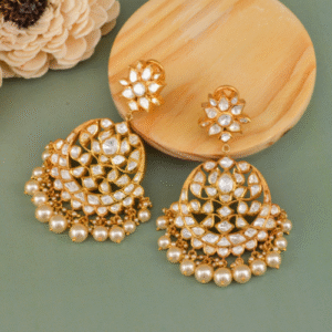 Golden Diamond earring